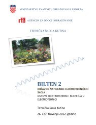 BILTEN 2 - Tehnička škola Kutina