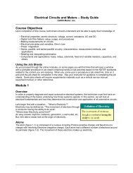 Electrical Circuits and Meters – Study Guide Course Objectives ...