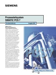 Prozessleitsystem SIMATIC PCS 7 - CERN