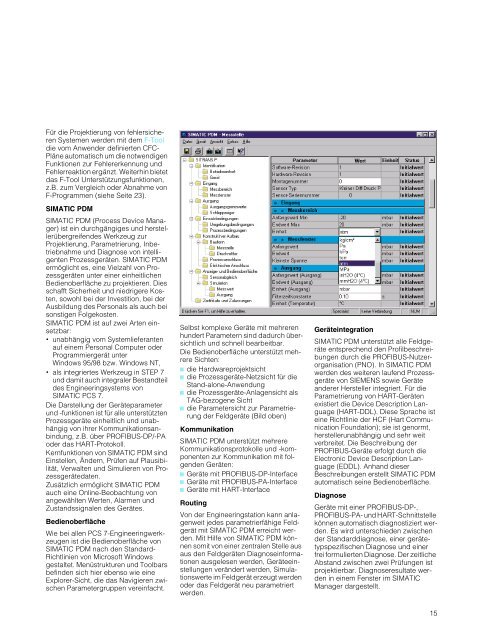 Prozessleitsystem SIMATIC PCS 7 - CERN