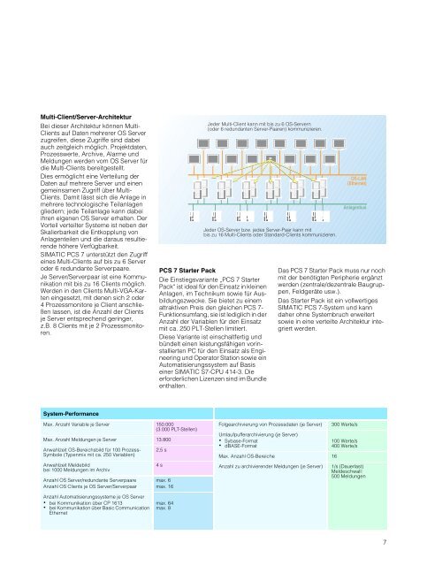 Prozessleitsystem SIMATIC PCS 7 - CERN