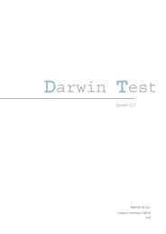 Manual Darwin Test 3.2 - Gbif.es