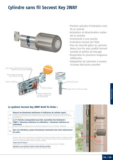 VidÃƒÂ©o | Alarme | MÃƒÂ©catronique Catalogue 2012 - TRIGRESS Security