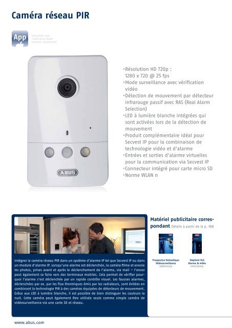 VidÃƒÂ©o | Alarme | MÃƒÂ©catronique Catalogue 2012 - TRIGRESS Security