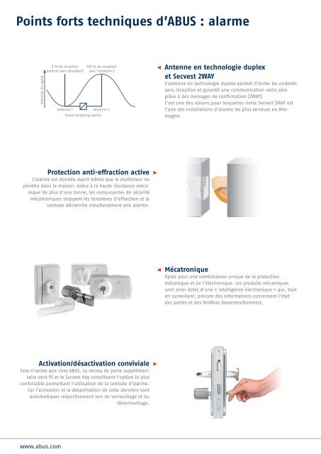 VidÃƒÂ©o | Alarme | MÃƒÂ©catronique Catalogue 2012 - TRIGRESS Security