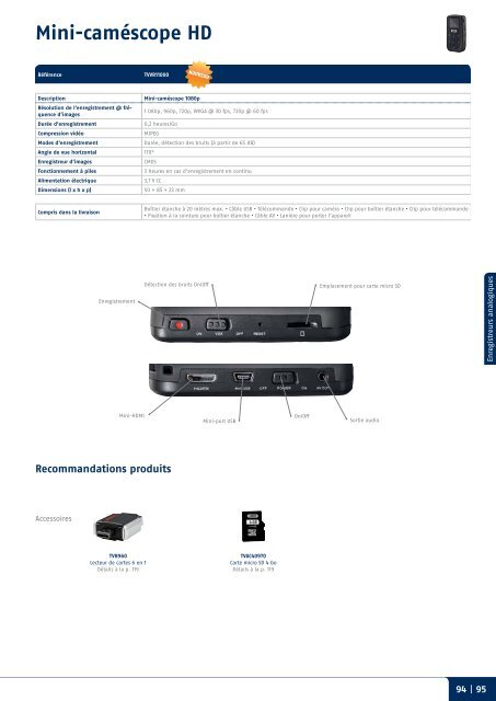 VidÃƒÂ©o | Alarme | MÃƒÂ©catronique Catalogue 2012 - TRIGRESS Security