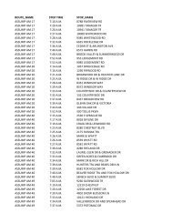 Morning Bus Routes - Brecksville-Broadview Heights City Schools