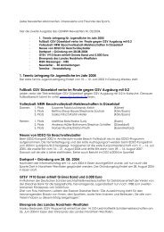 Newsletter 02/2004 - GehÃ¶rlosen-Sportverband Nordrhein ...