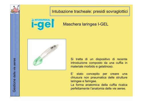 La gestione delle vie aeree PDF - Rossoemergenza