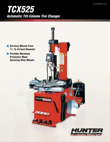 Automatic Tilt-Column Tire Changer