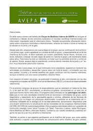 Hola a todos, En este nuevo nÃºmero del boletÃ­n del Grupo ... - Avepa