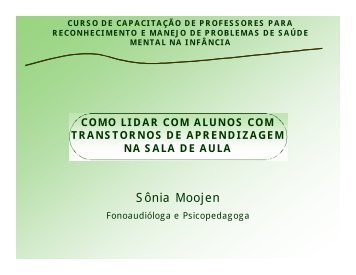 transtornos de aprendizagem