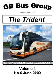 Volume 4 No 6 June 2009 - GB Bus Group