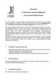 Antrag an den FÃ¶rderverein der Johanna-Wittum-Schule