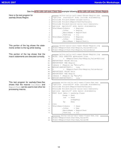 List Processing Basics: Creating and Using Lists of Macro ... - NESUG