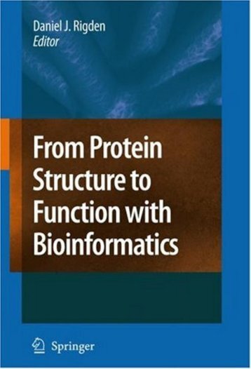 From Protein Structure to Function with Bioinformatics.pdf