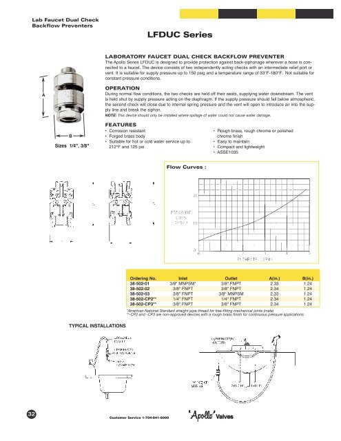 Catalog: Backflow Preventers - Diamond Head Sprinkler Supply