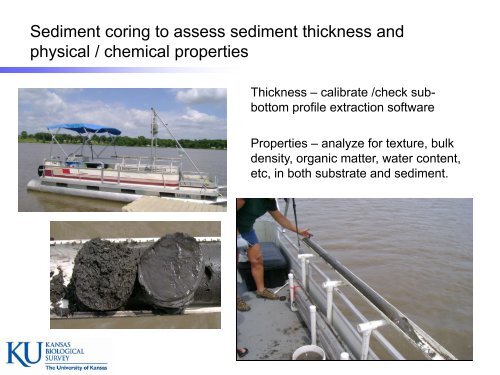 Bathymetric Mapping and Sediment Studies in Kansas Reservoirs ...
