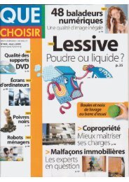 Que choisir NÂ°468.pdf - Index of