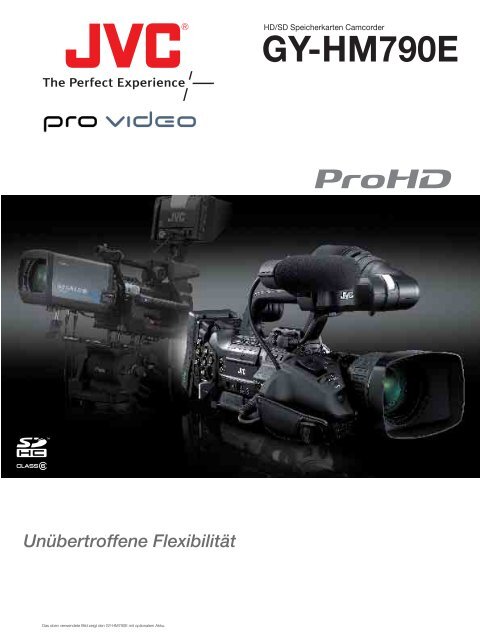 GY-HM790 - PRO VIDEO