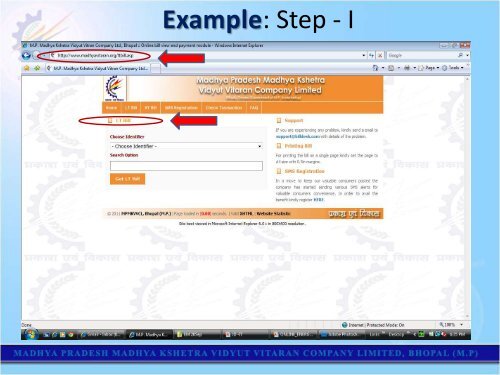 ONLINE ENERGY BILL PAYMENT - Mpcz.co.in