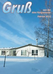 Gruß Februar 2012 - PDF-Download - Abtei Königsmünster