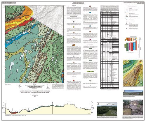 Open-File Map OFM 99, Surficial Geologic Map of the Port Jervis ...