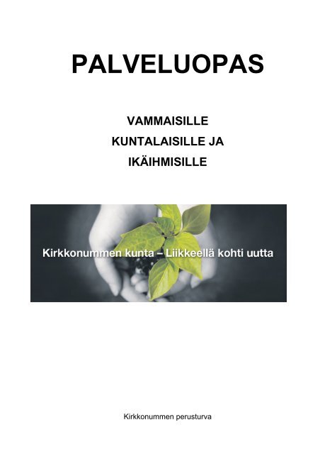 PALVELUOPAS - Kirkkonummi