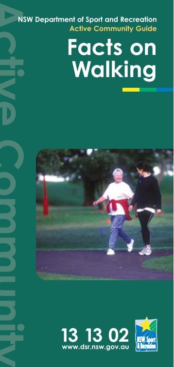 Facts on Walking - NSW Sport and Recreation