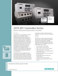 2070 ATC Controller Series - Interprovincial Traffic Services