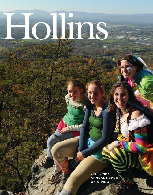 2010-11 gift report (PDF) - Hollins University