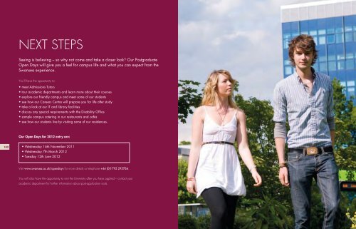 www.swansea.ac.uk Postgraduate Prospectus 2012