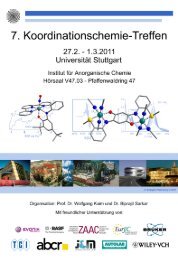 Montag, 28. Februar 2011 - Institut für Anorganische Chemie ...