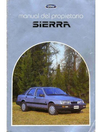 Tablero de Instrumentos - Ford Sierra Net