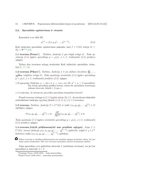 PaskaitÅ³ konspektas - Matematikos ir Informatikos fakultetas