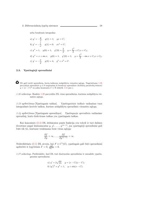 PaskaitÅ³ konspektas - Matematikos ir Informatikos fakultetas