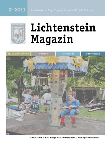 Lichtenstein Magazin - HGW Lichtenstein