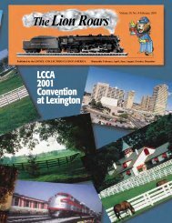 Feb 2001 - Lionel Collectors Club of America