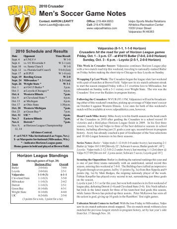 PDF weekly notes - Valparaiso University