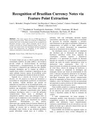 Recognition of Brazilian Currency Notes via Feature Point Extraction