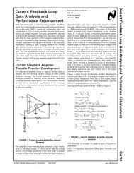 OA-13 Current Feedback Loop Gain Analysis and Performance ...