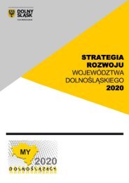 StrategiA Rozwoju Województwa Dolnośląskiego 2020 - Urząd ...