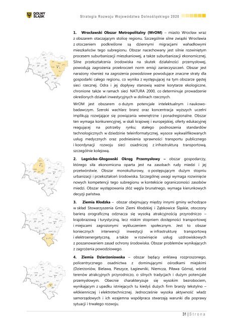 StrategiA Rozwoju Województwa Dolnośląskiego 2020 - Urząd ...