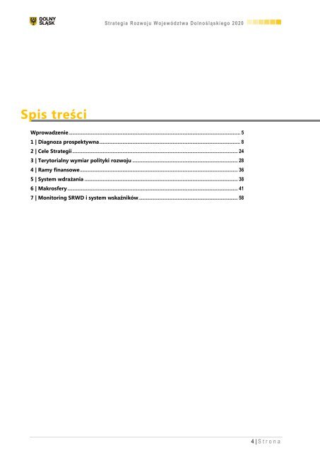 StrategiA Rozwoju Województwa Dolnośląskiego 2020 - Urząd ...