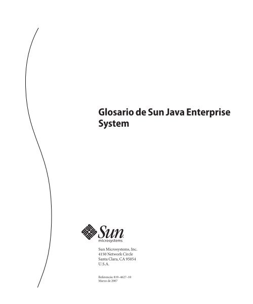 Glosario de Sun Java Enterprise System - Oracle Documentation
