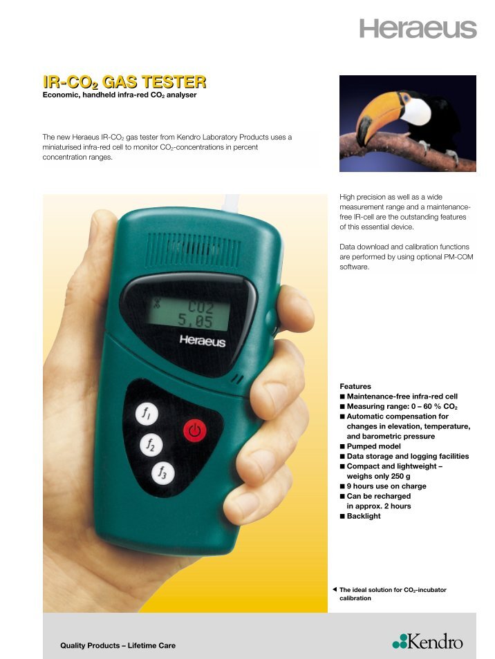 irco2 gas tester irco2 gas tester Wenk Lab Tec