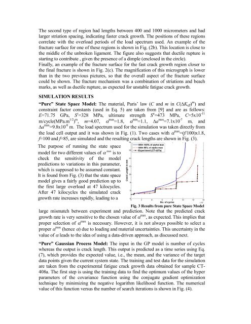 Mixed Gaussian Process and State-Space Approach for Fatigue ...