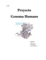 Proyecto Genoma Humano - Escolares