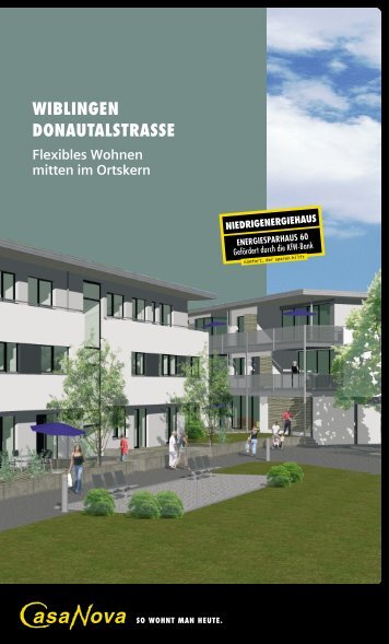 WIBLINGEN DONAUTALSTRASSE - Casa Nova