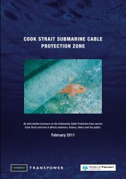 Cook Strait Cable booklet - Transpower